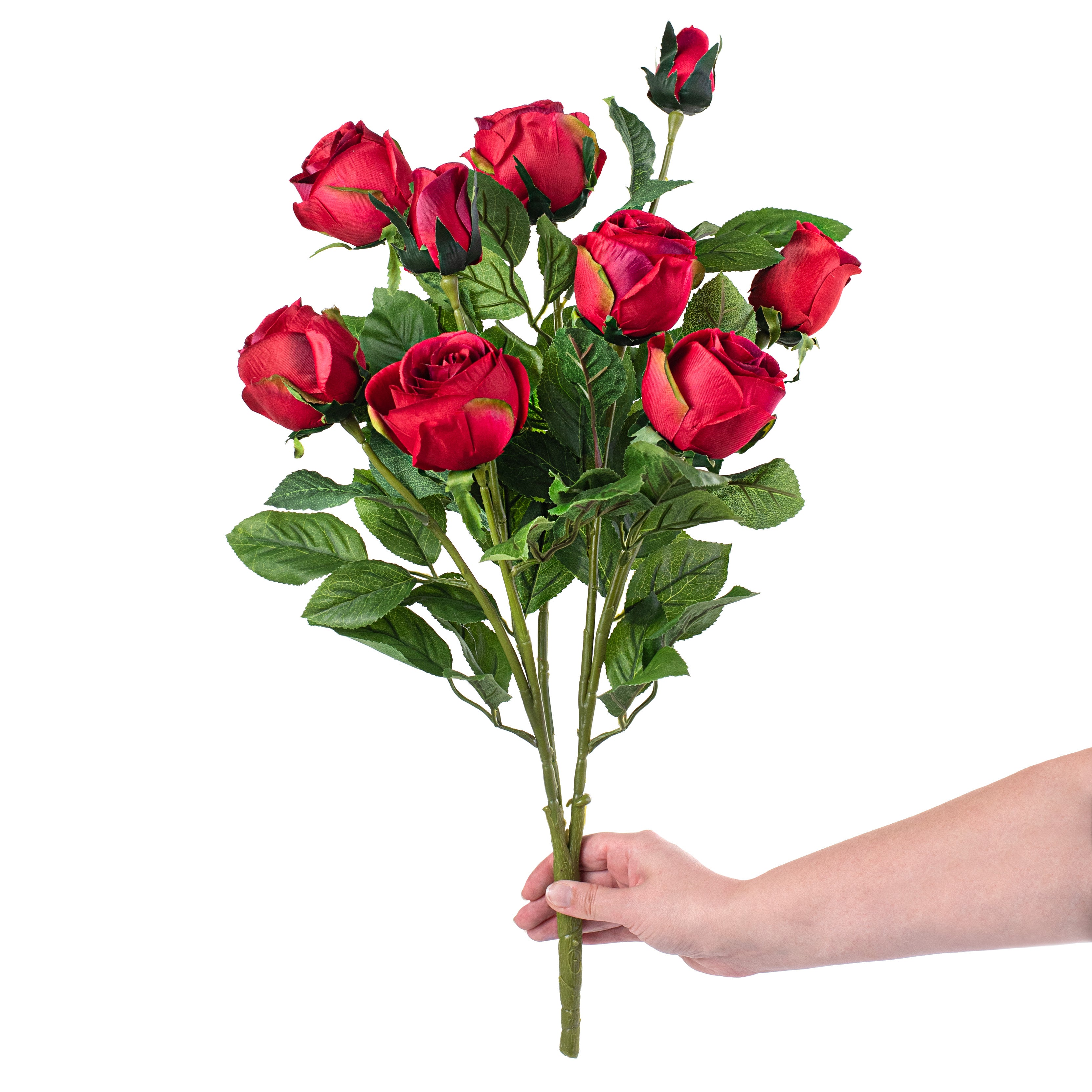 25" Emily Rose Bush: Red