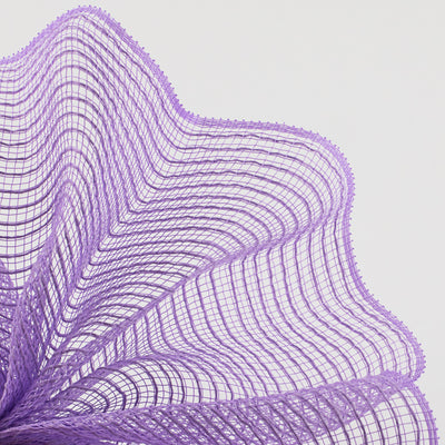 10" Stripe Fabric Mesh: Lavender