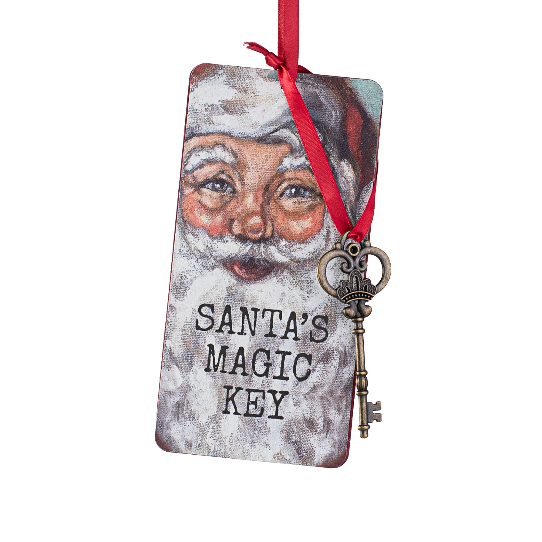 6" Santa's Magic Key Ornament