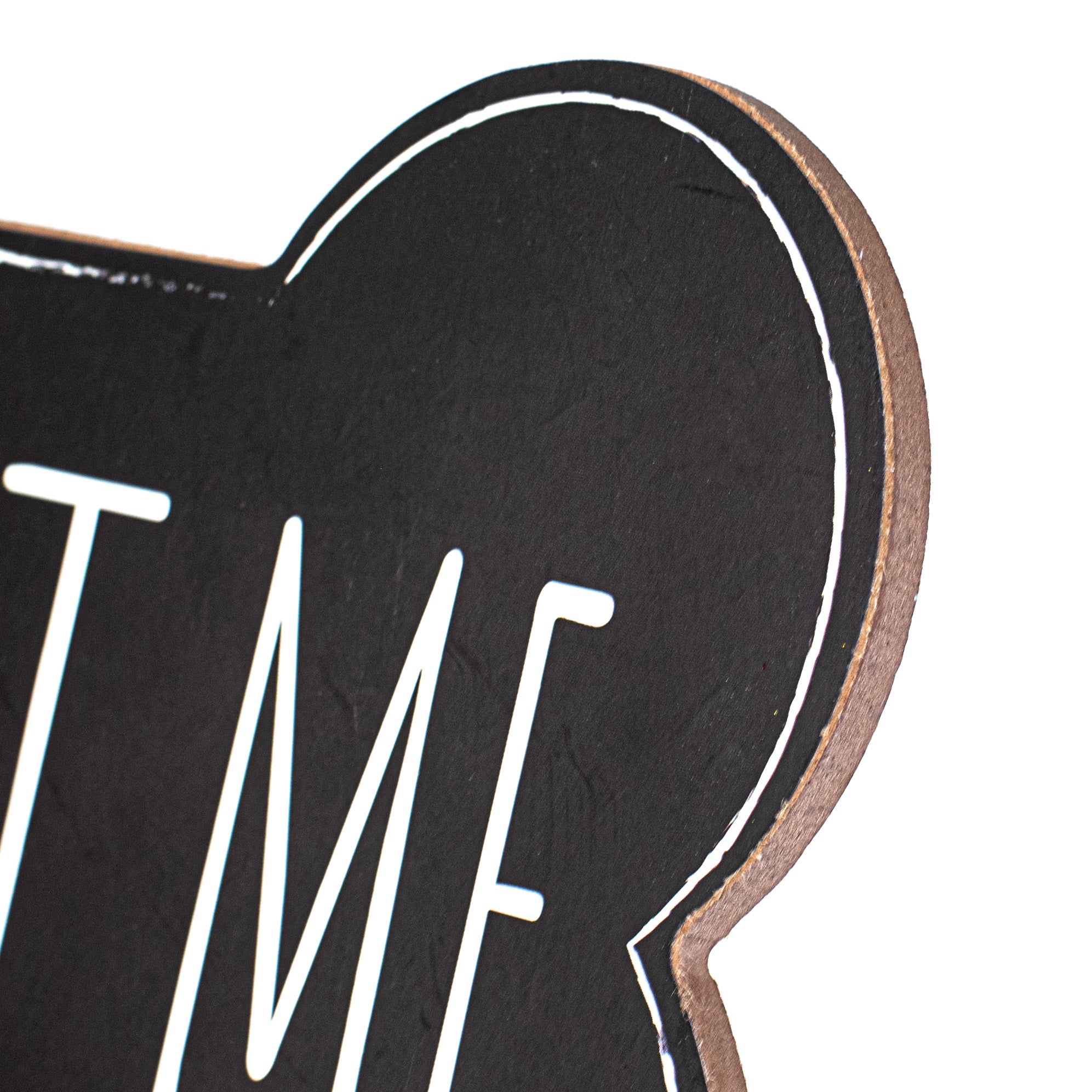 12.5" Wooden Sign: It Wasn't Me Dog Bone