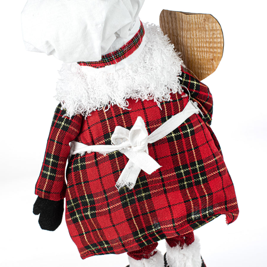 16" Standing Chef Santa Decoration