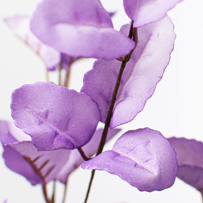 19" Lamb's Ear Leaf Spray: Lavender