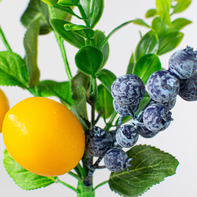 10" Fern, Greenery, Lemon, Blueberry Pick