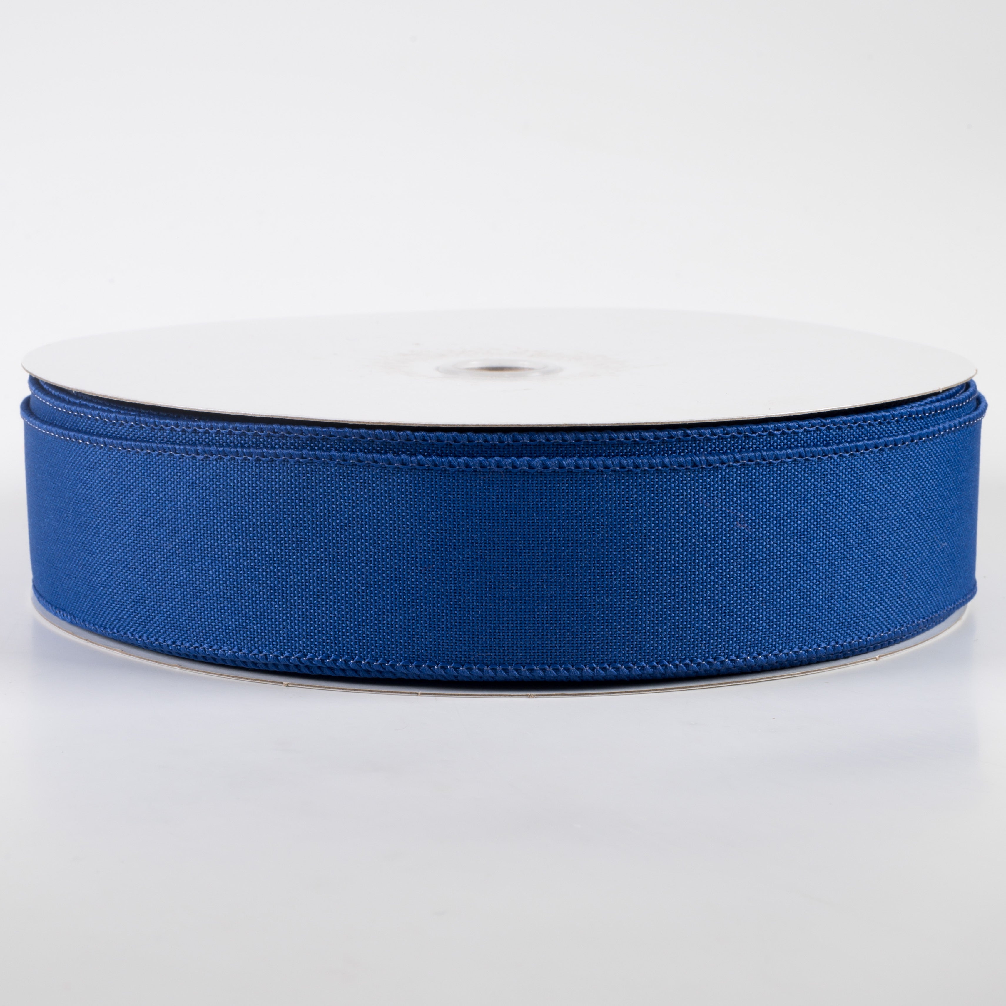1.5" Value Faux Burlap Ribbon: Royal Blue (50 Yards)