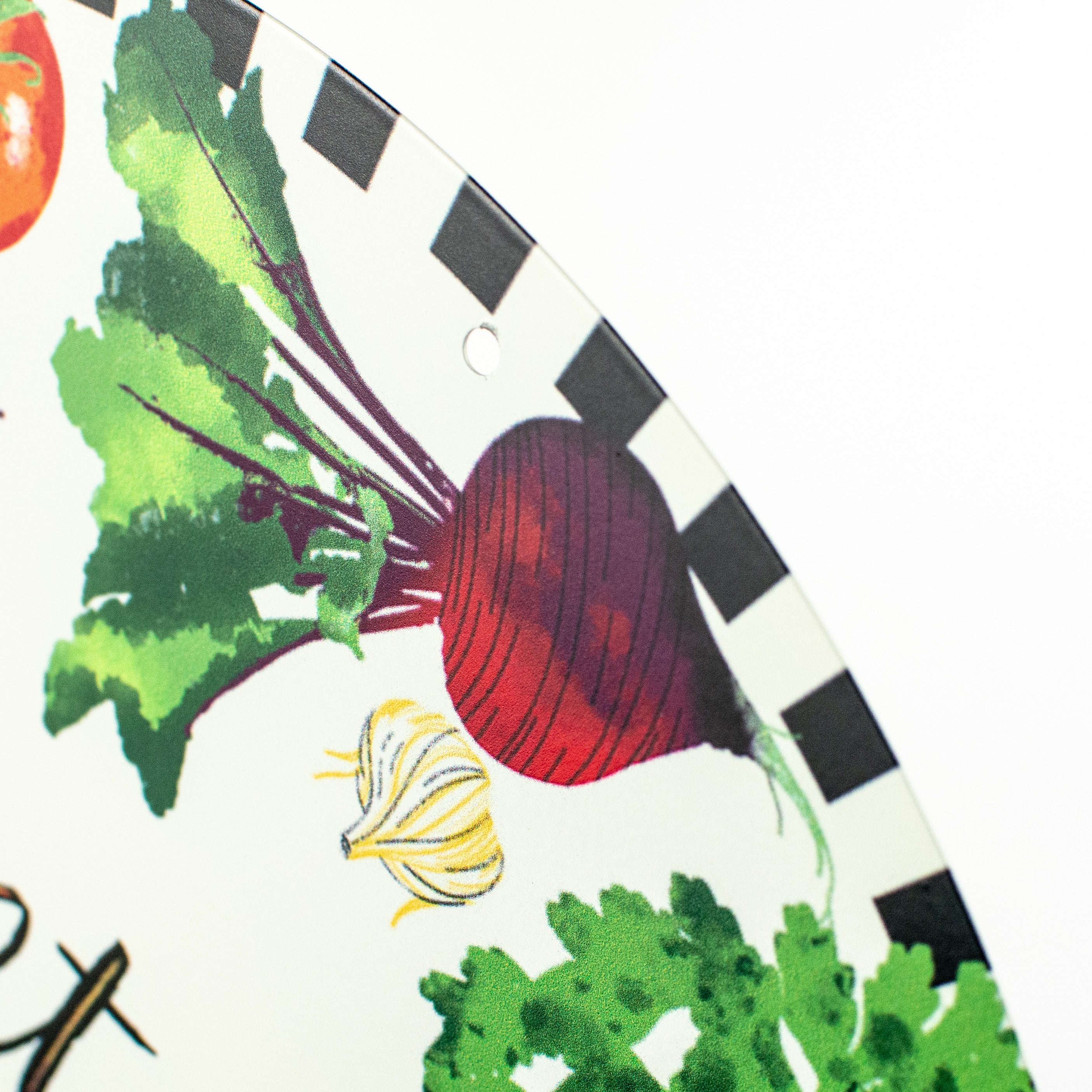 12" Metal Sign: Meet Me at the Market Vegetables