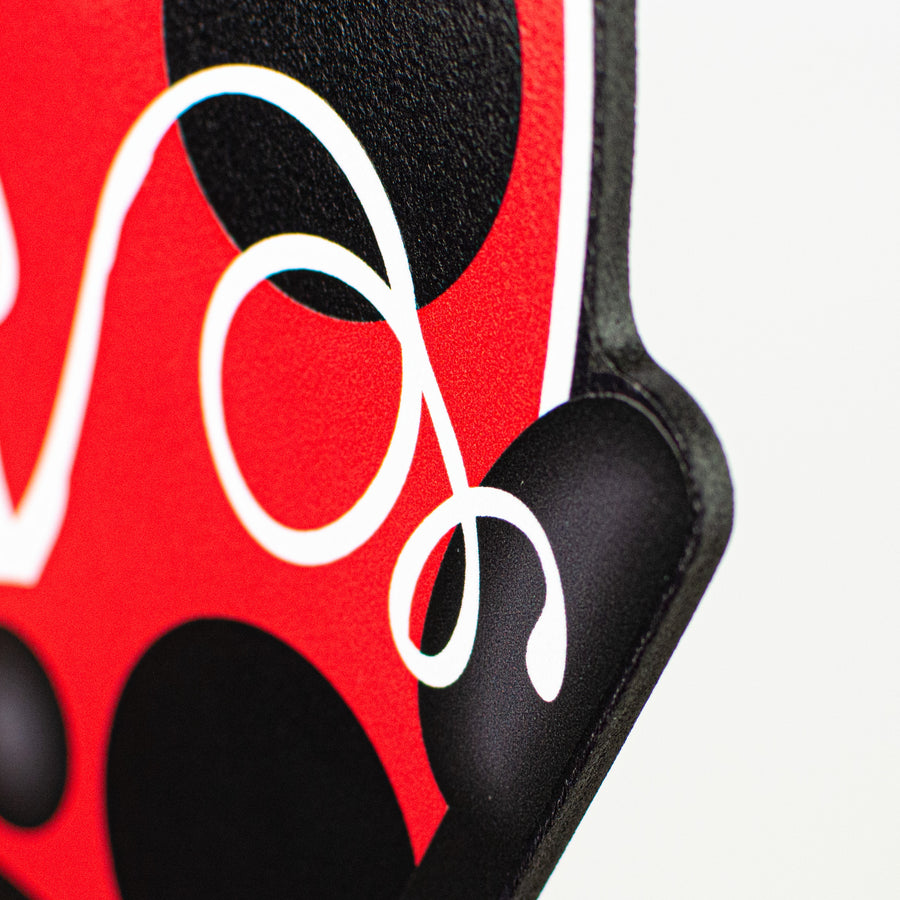 10" Waterproof Sign: Ladybug Love Heart
