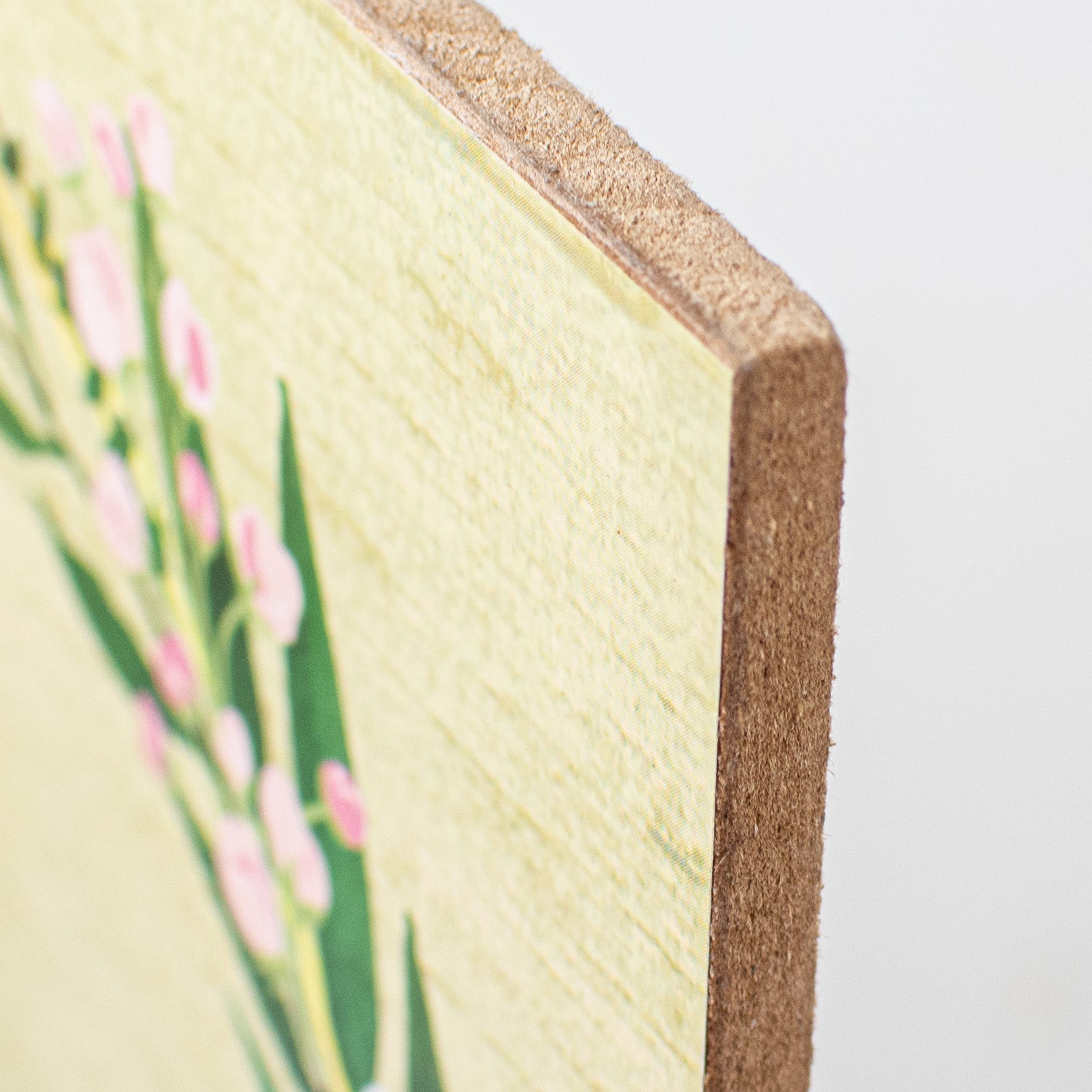 10" Square Wooden Sign: He is Not Here for He has Risen