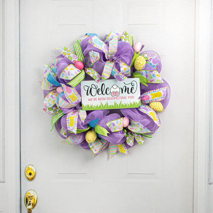 12" Waterproof Sign: We've Been EGGspecting You