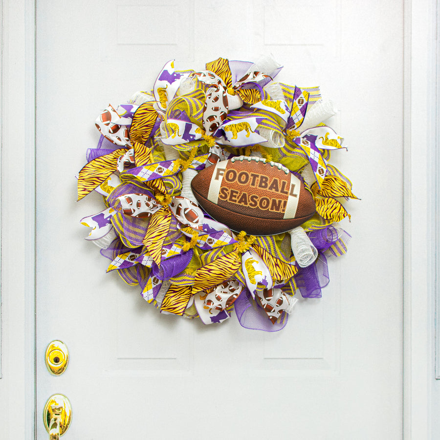 12" Waterproof Sign: Football Season