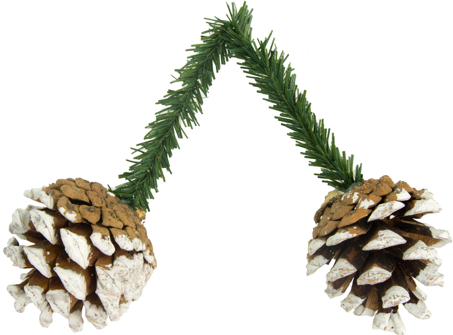 Pinecones on Wire: Natural: bunch of 6