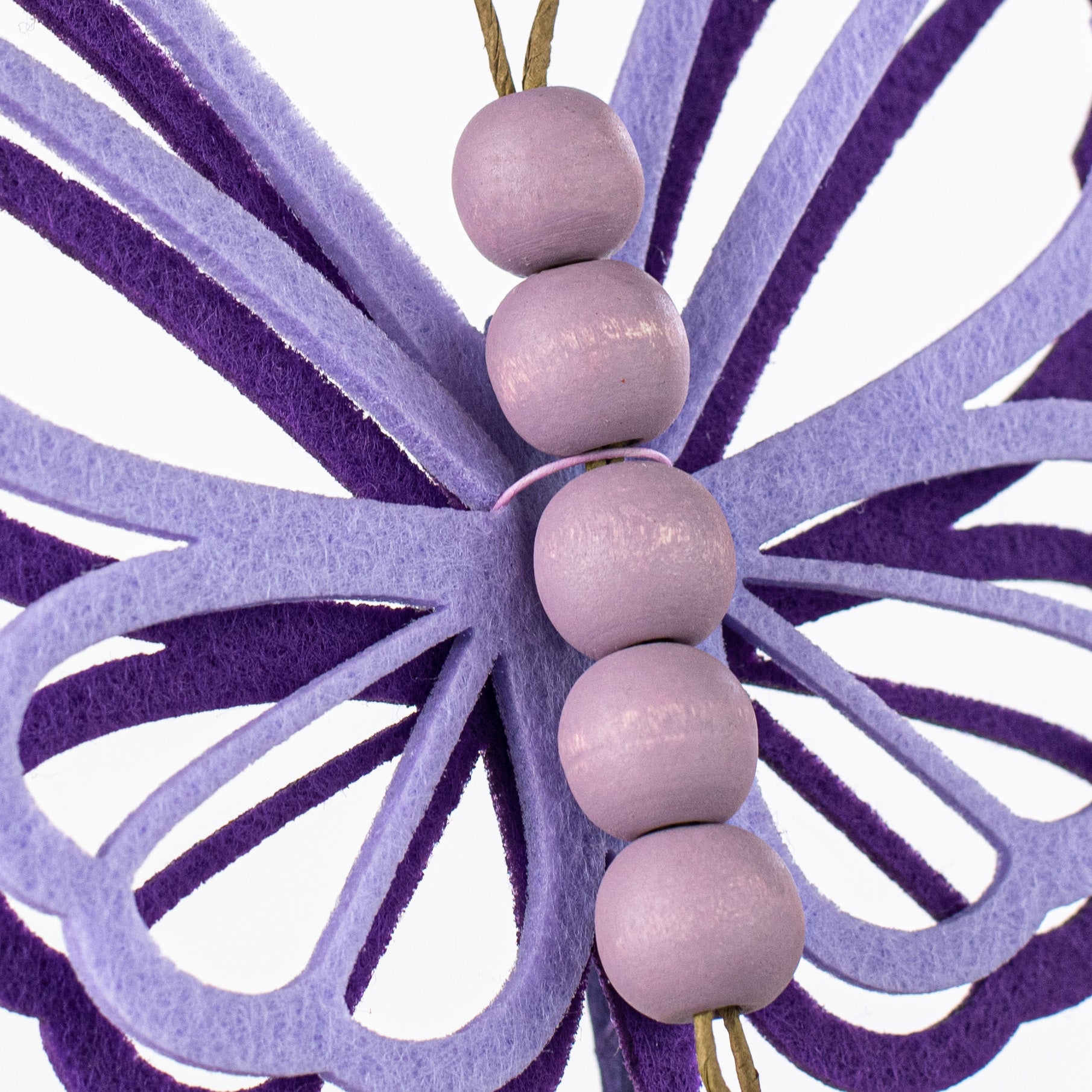 17" Butterfly Pick: Purple