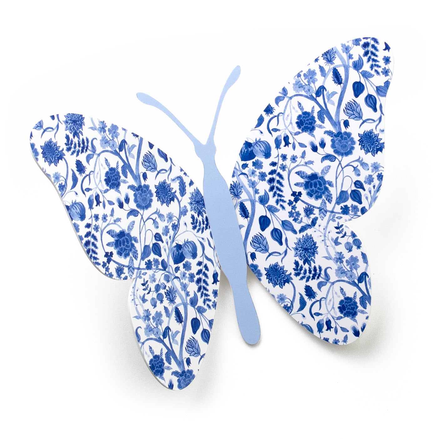 14" 3D Waterproof Butterfly Kit: Chinoiserie Blue