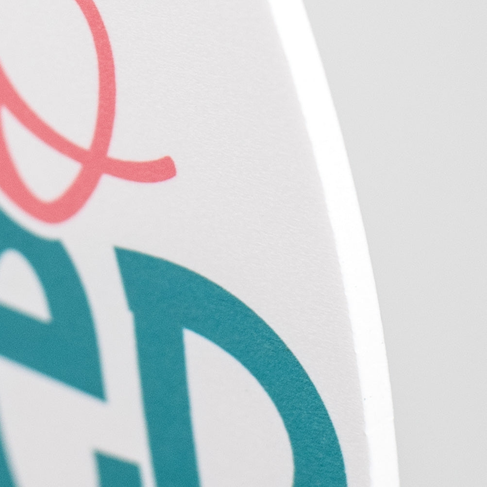 9.4" Round Waterproof Sign: Hello Summer Popsicles