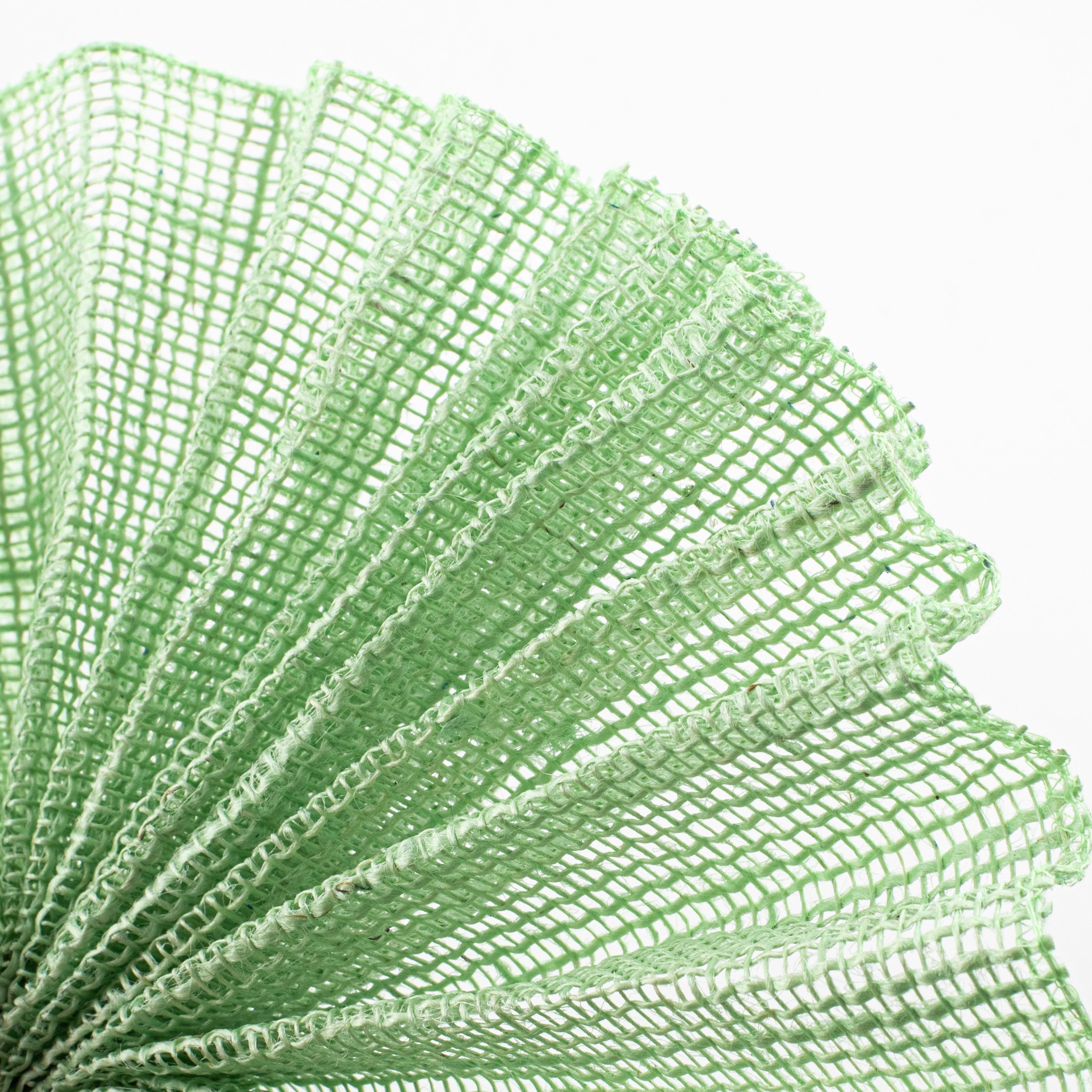 10" Jute Net Burlap Ribbon: Mint Green (10 Yards)