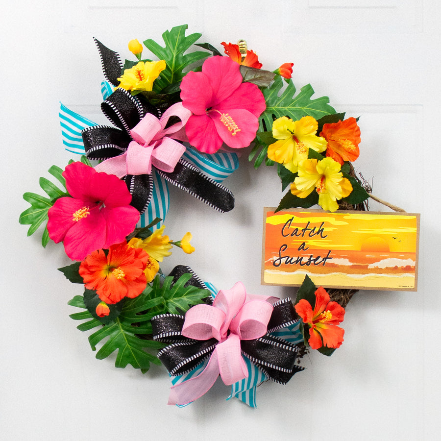 10" Wooden Sign: Catch a Sunset