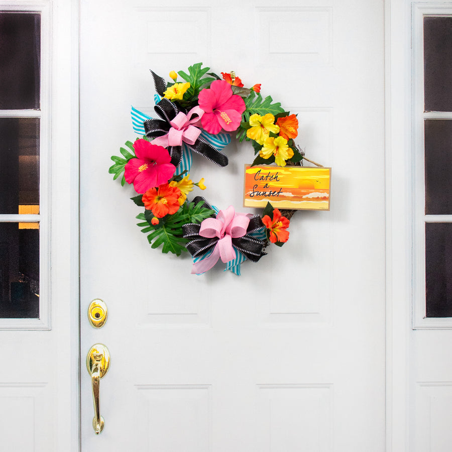10" Wooden Sign: Catch a Sunset