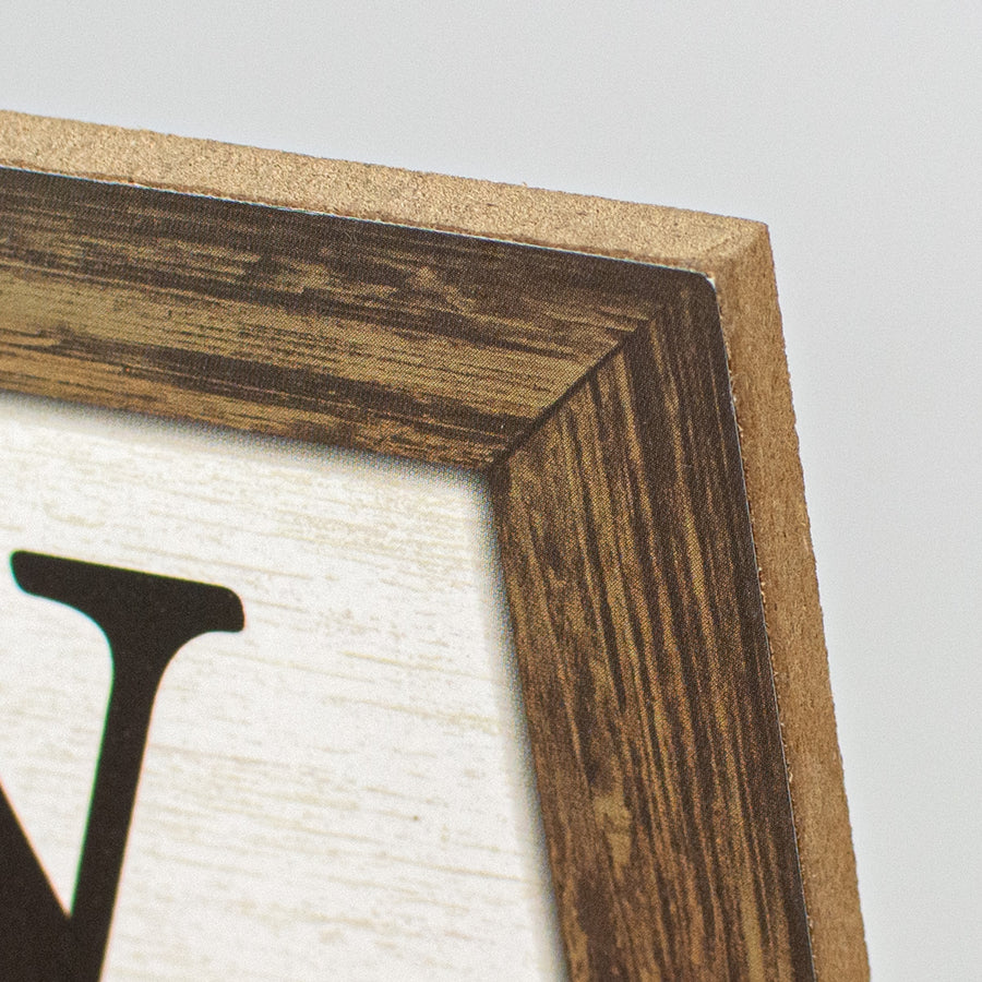 15" Wooden Sign: Farmhouse Cow Welcome