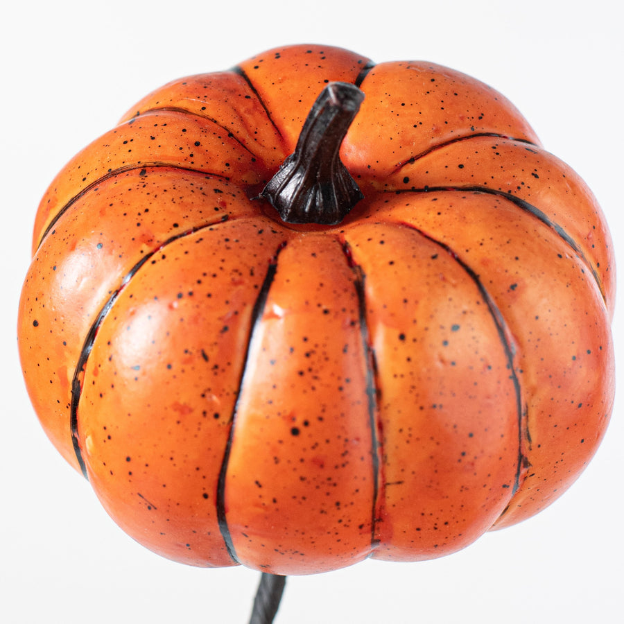 21" Foam Pumpkins Pick