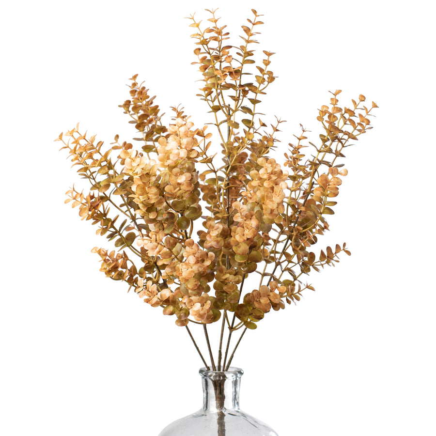 21" Eucalyptus Bush: Brown