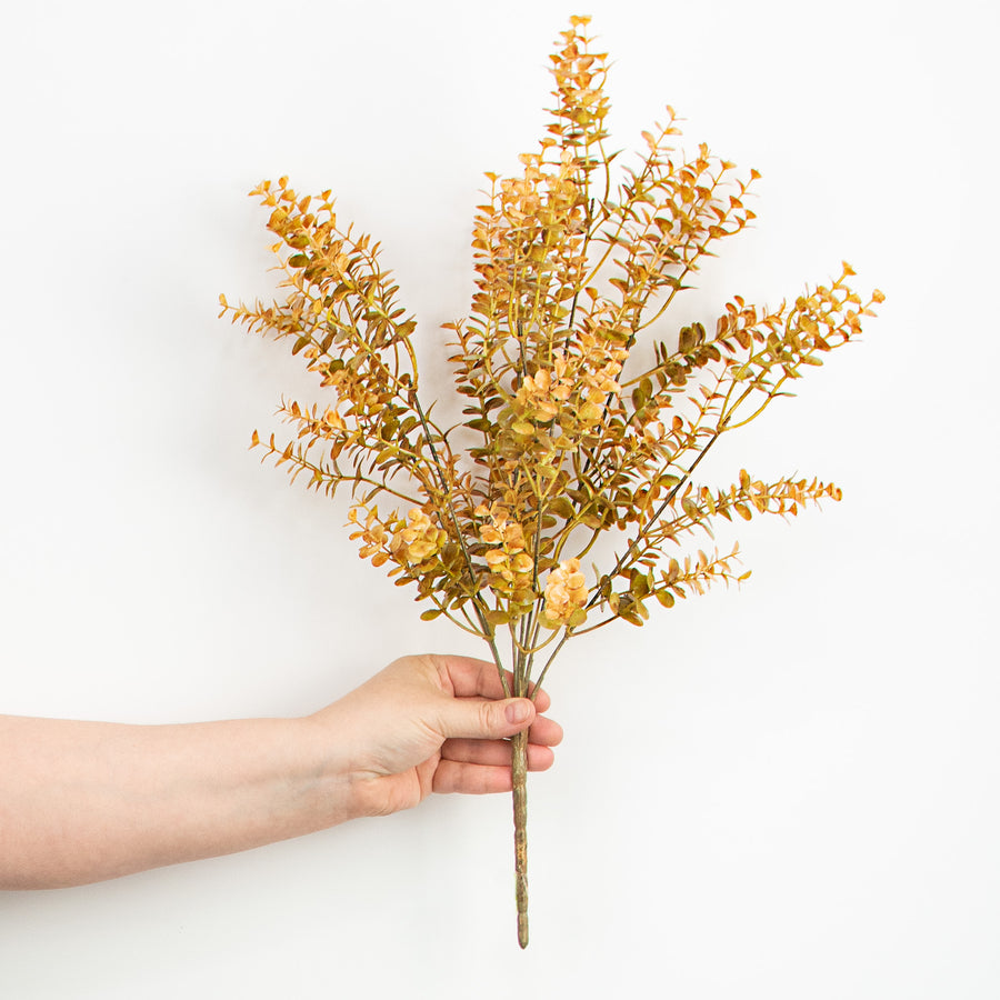 21" Eucalyptus Bush: Brown