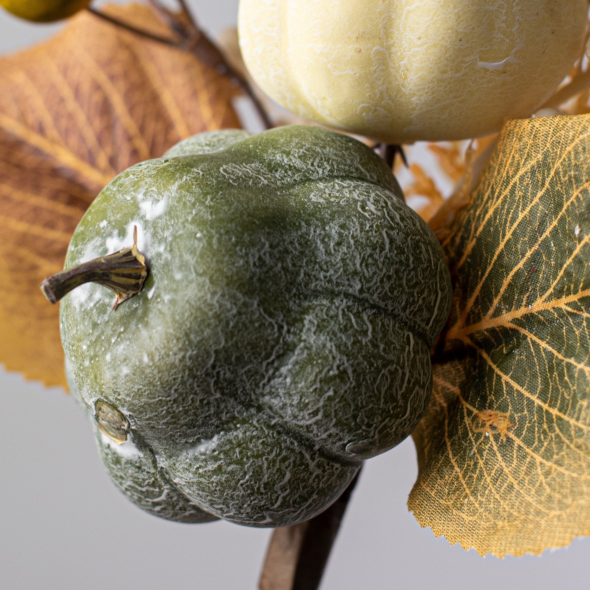 13" Pumpkin, Gourd, Berry, Leaves Pick: Fall