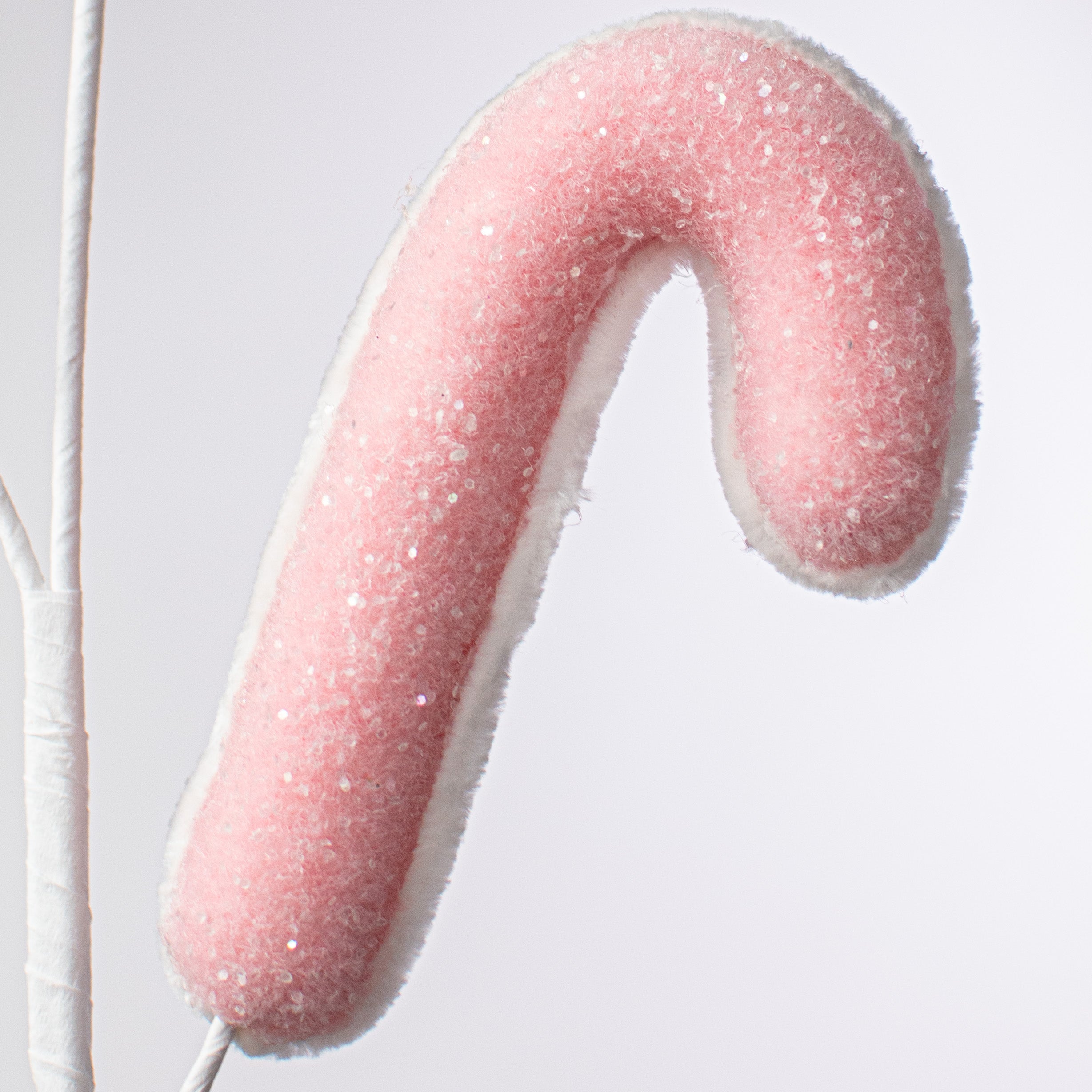 26" Candy Cane Spray: Pink