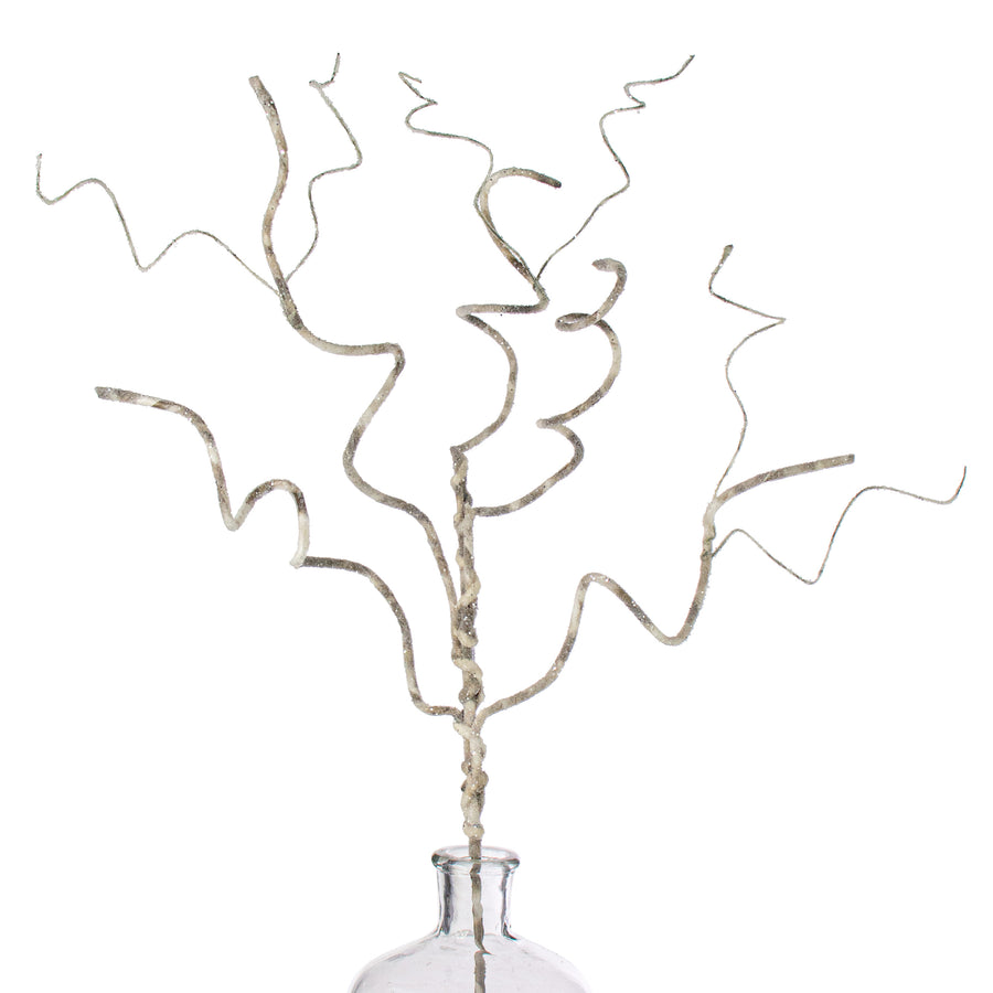 32" Glitter Birch Branch