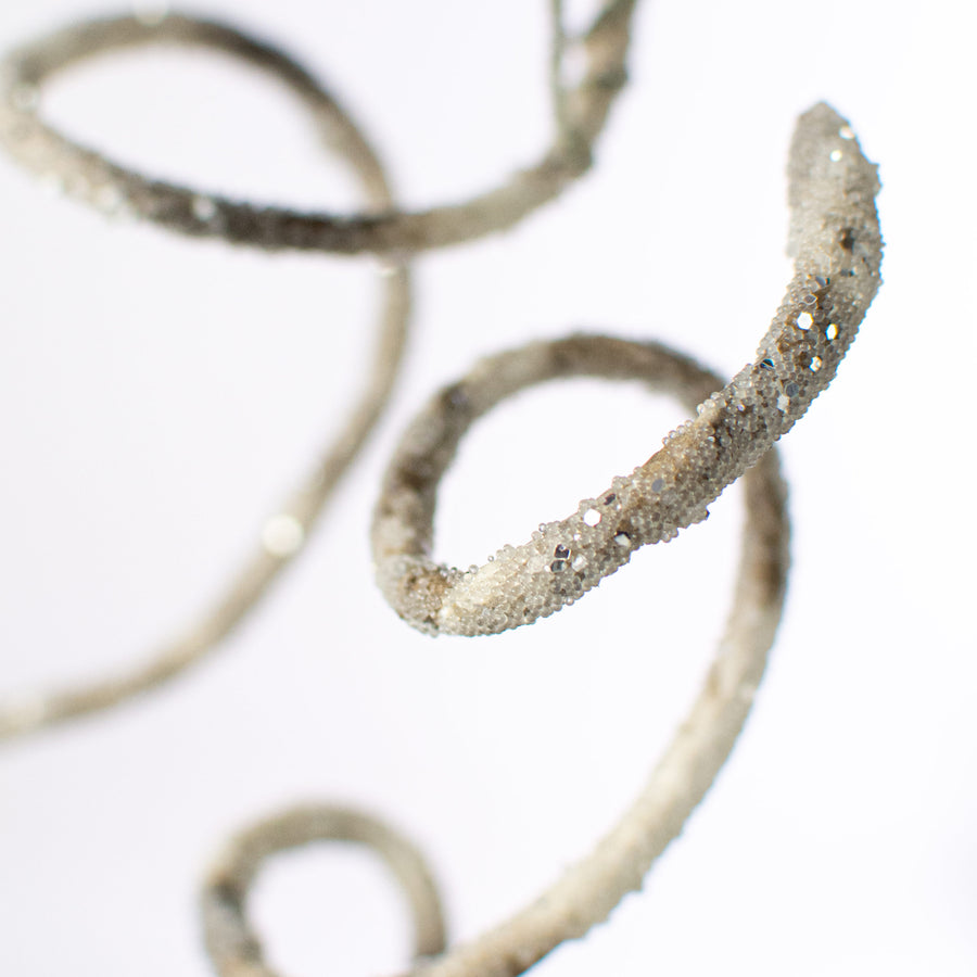 32" Glitter Birch Branch