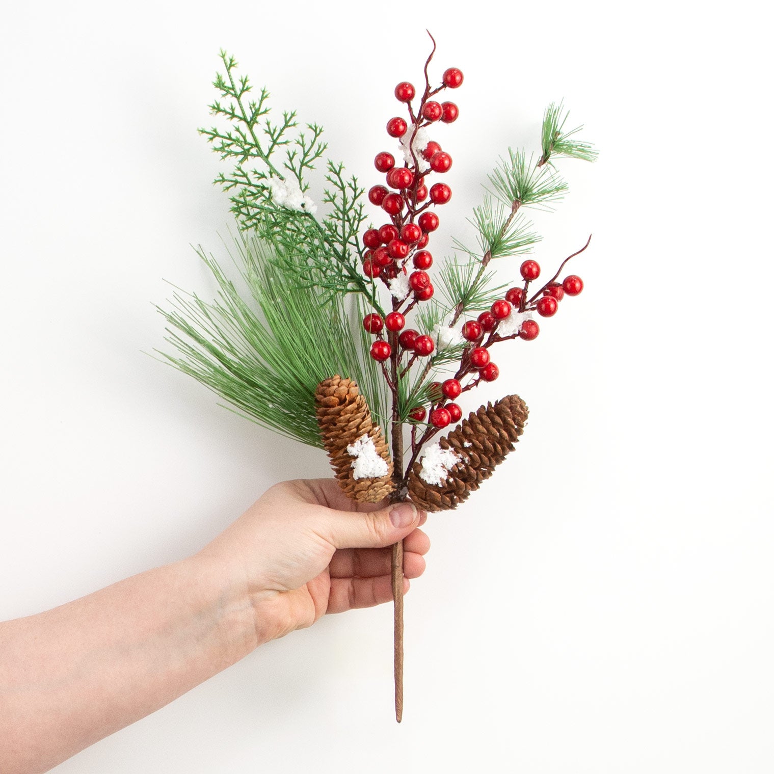 16" Berry Pinecone Pick