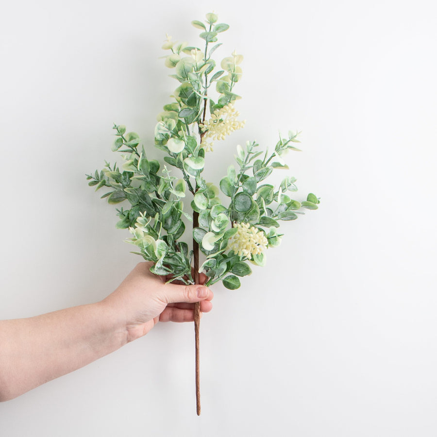 19" Eucalyptus Berry Spray