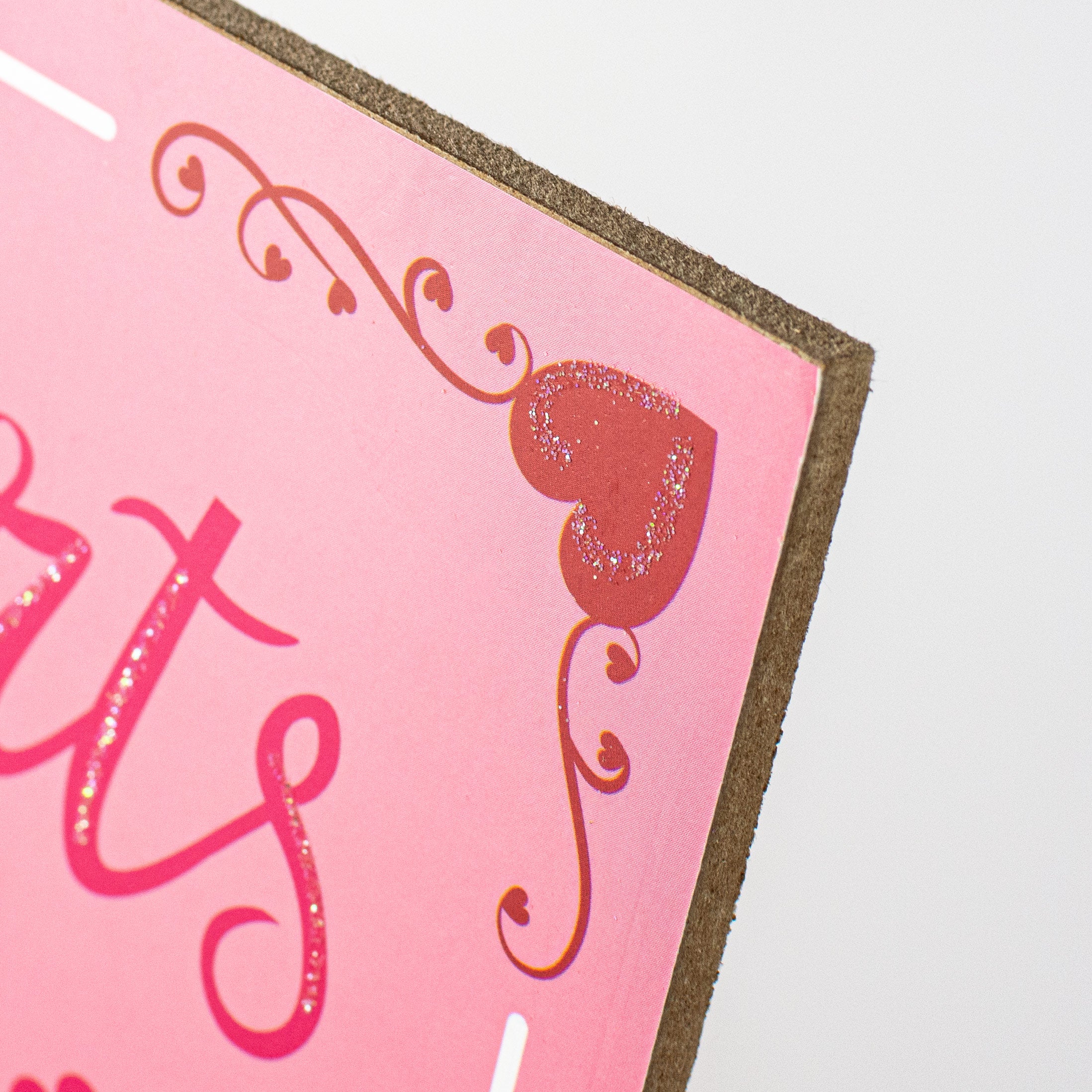 12" Wooden Sign: Sweethearts Welcome