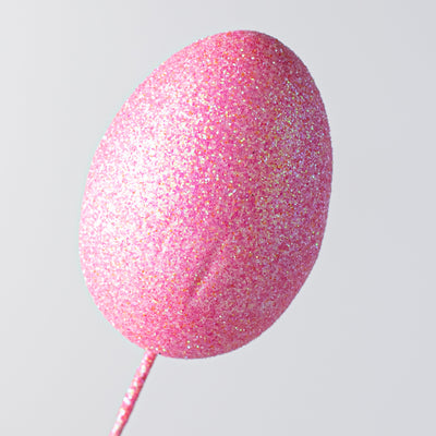 15" Glitter Egg Pick Bundle: Spring Multi