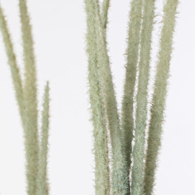27" Flocked Grass Bush: Sage Green
