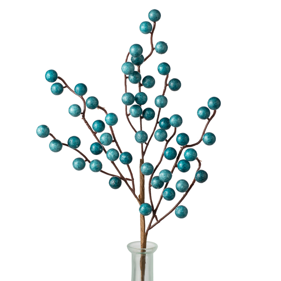 16" Waterproof Berry Spray: Dark Teal