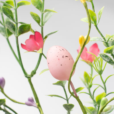 34" Easter Eggs and Flowers Mixed Spray