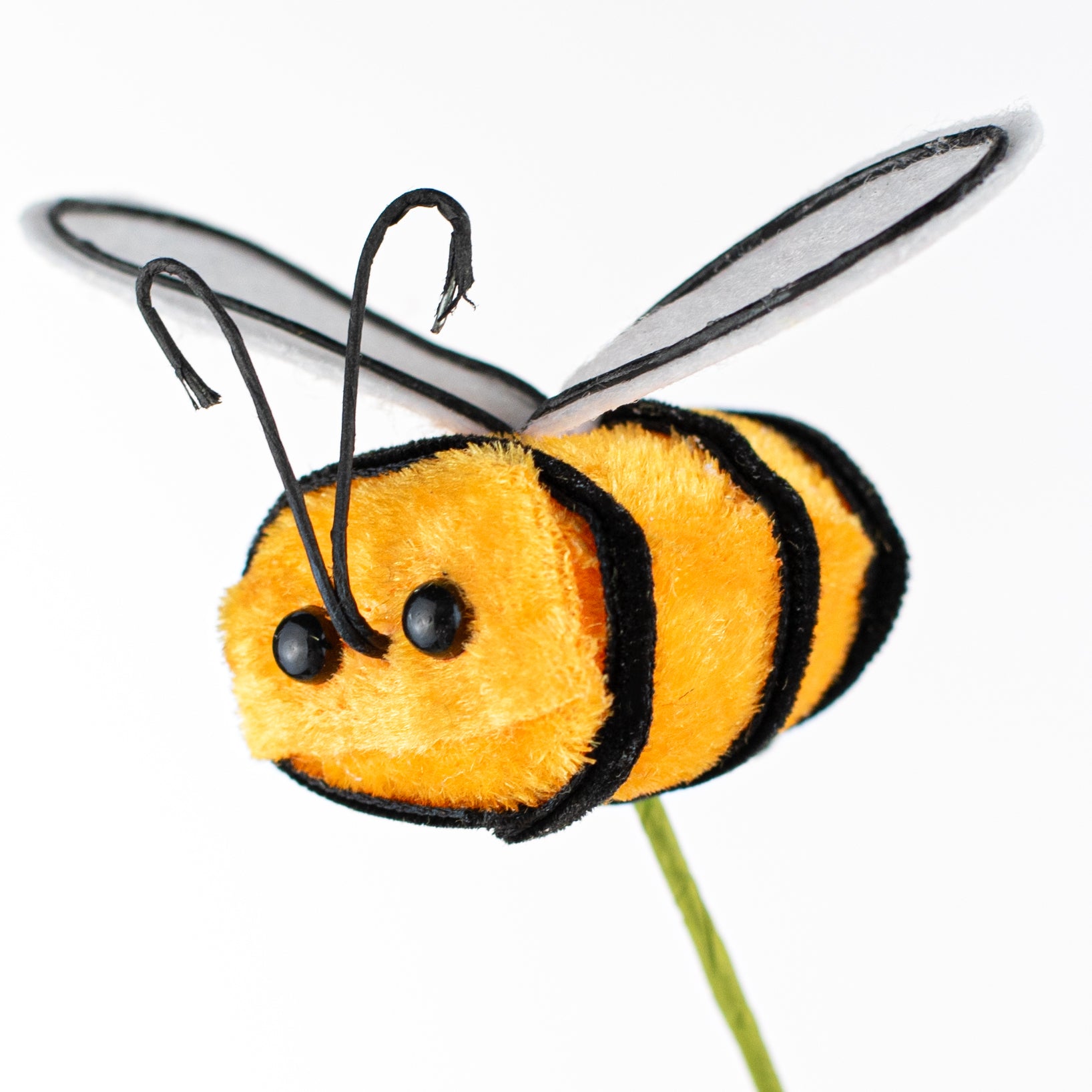 23" Velvet Bumble Bee Pick: Yellow