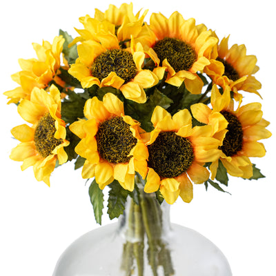 8" Sunflower Stem Bundle (12)