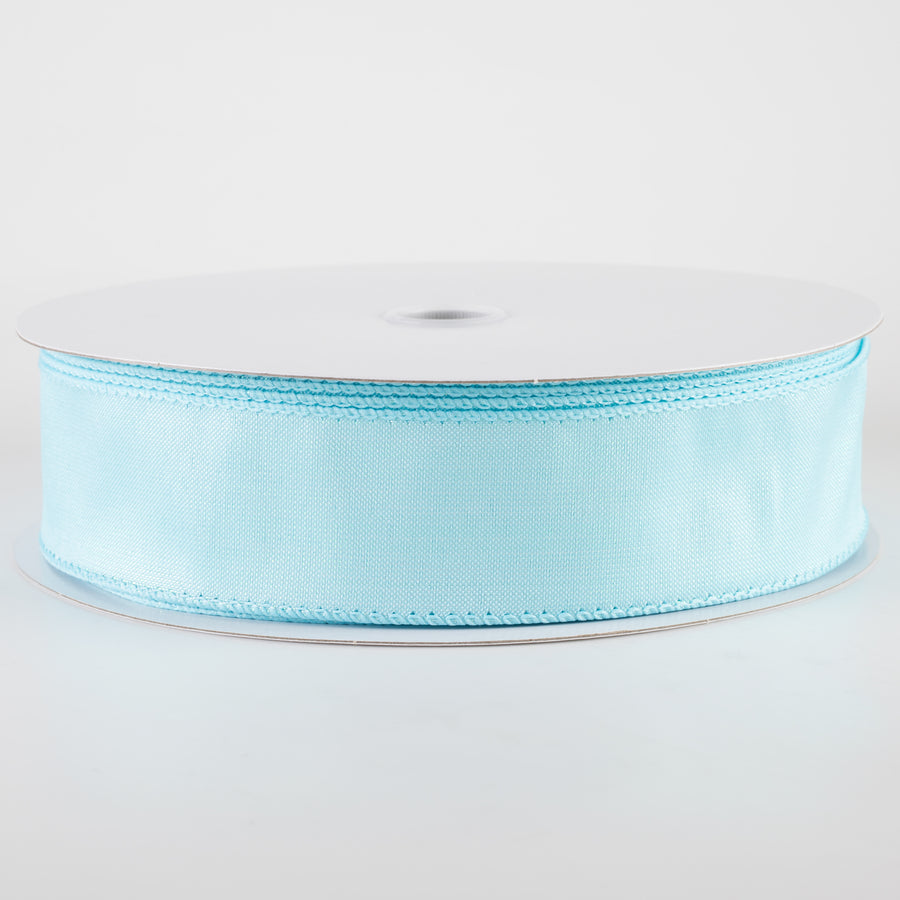 1.5" Lala Iridescent Solid Ribbon: Aqua Blue (50 Yards)