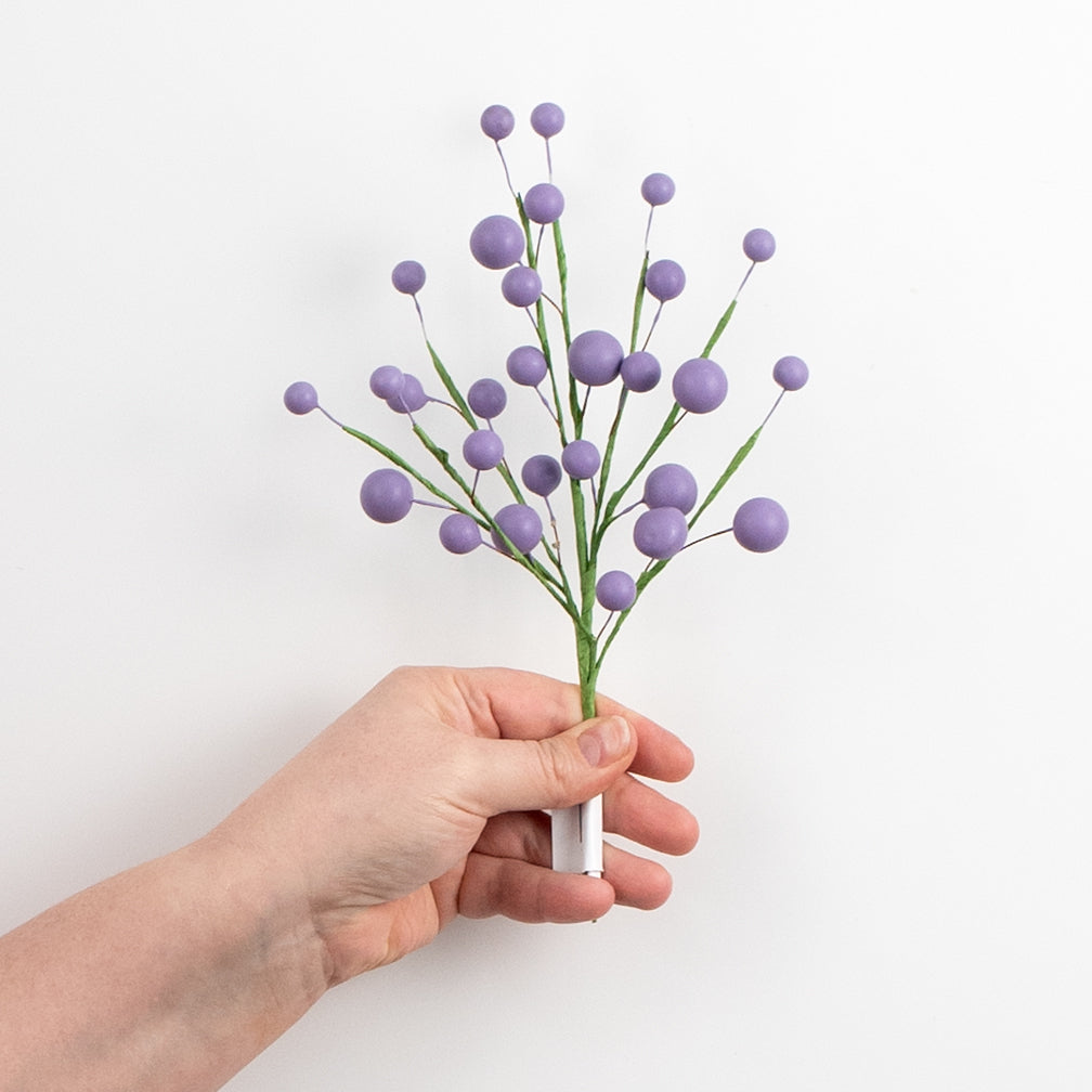 10" Mixed Berry Pick: Lavender