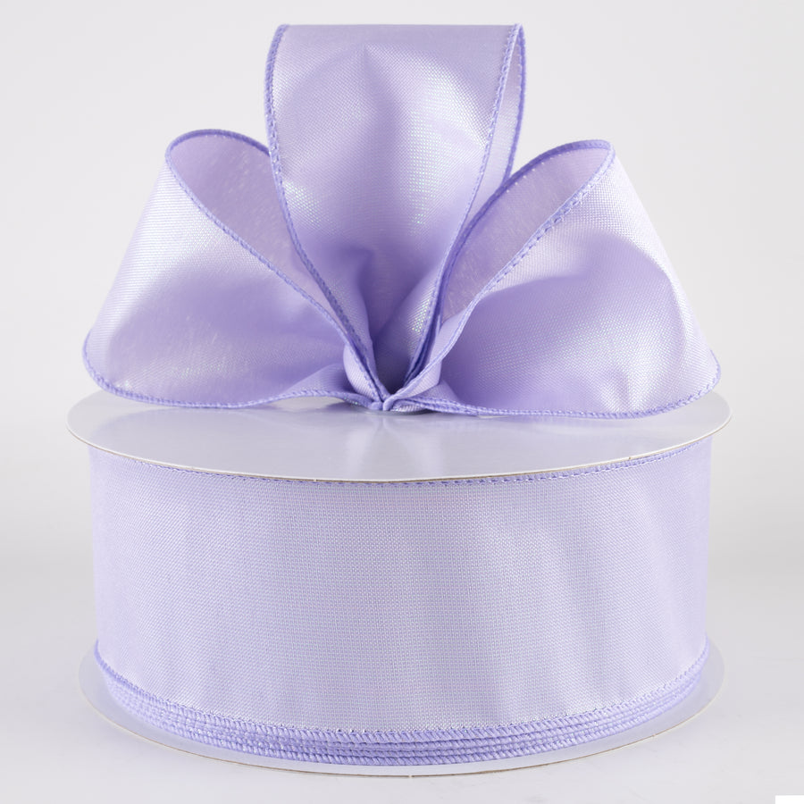 2.5" Lala Iridescent Solid Ribbon: Lavender (50 Yards)