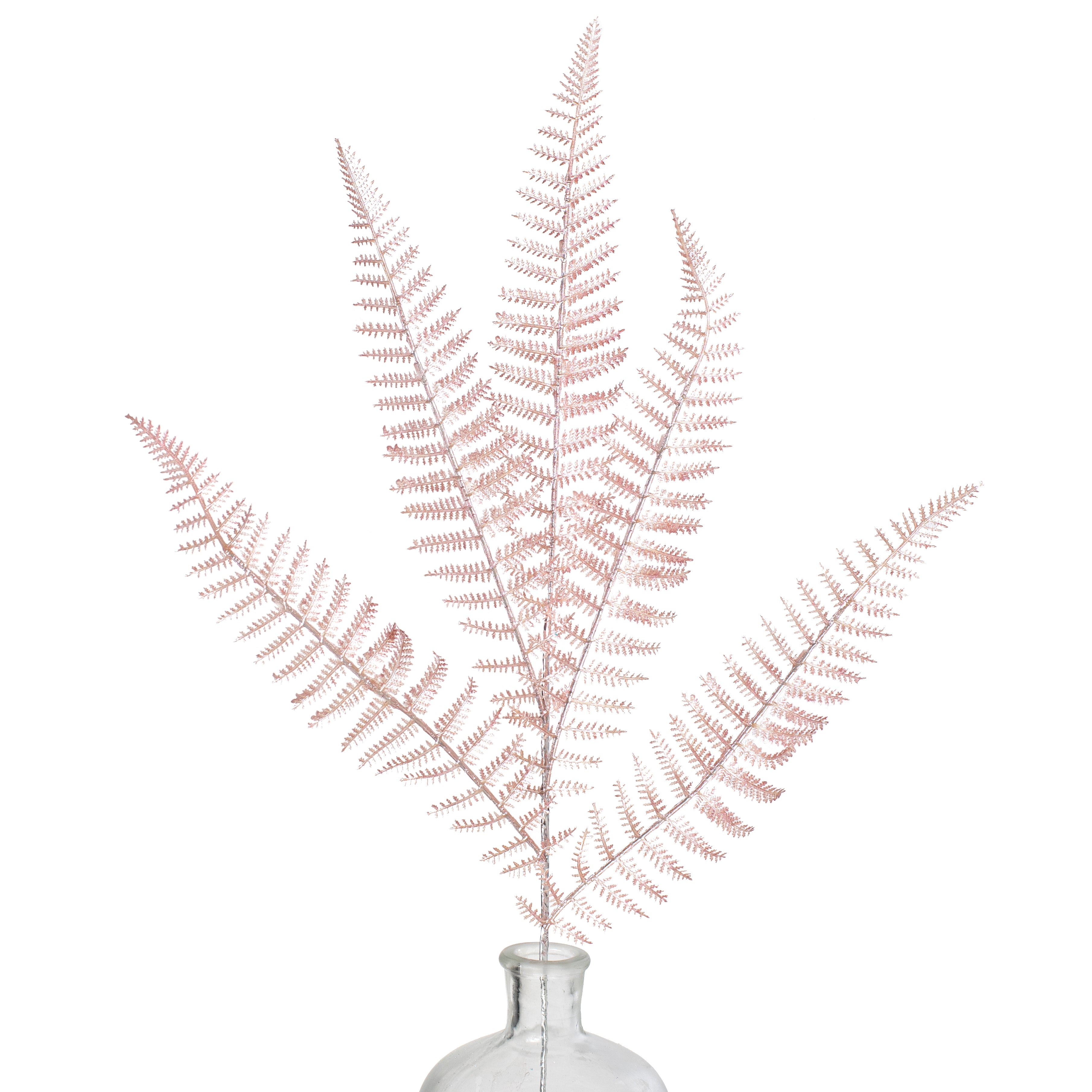 28" Pearl Fern Spray: Pink