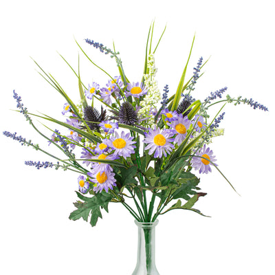 17" Daisy Lavender Bush: Purple