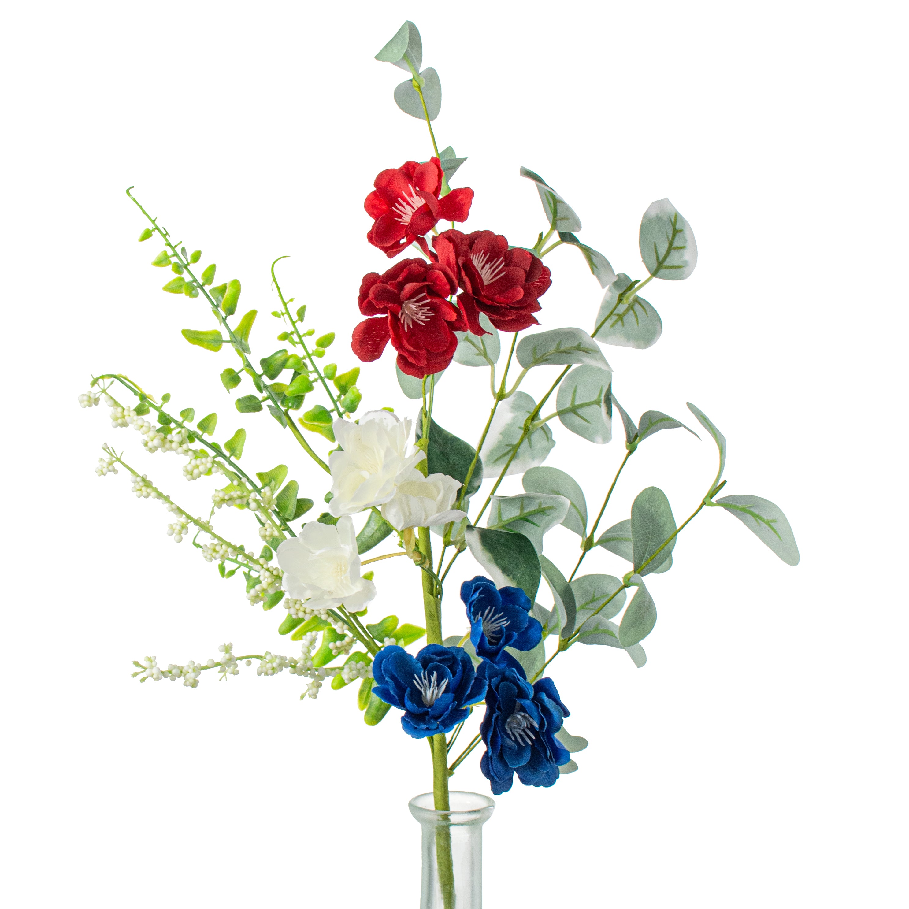 20" Patriotic Flower Pick