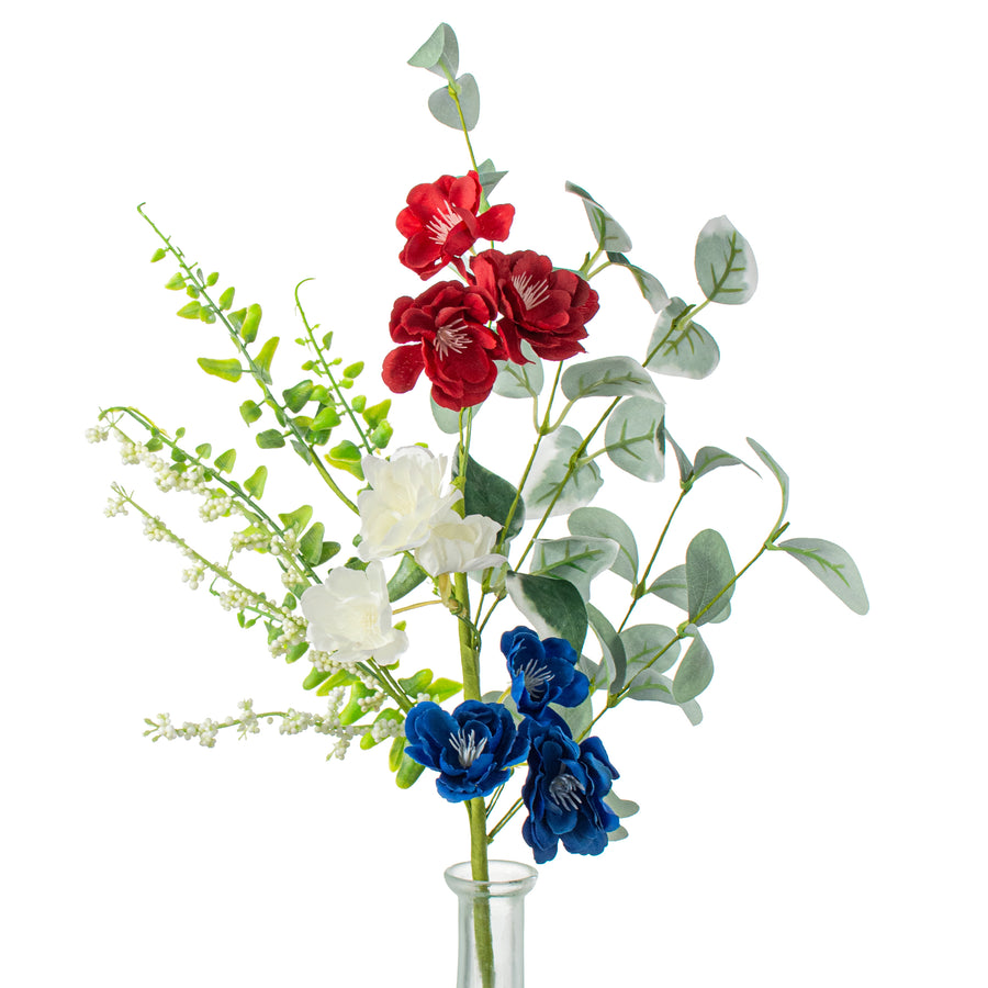 20" Patriotic Flower Pick