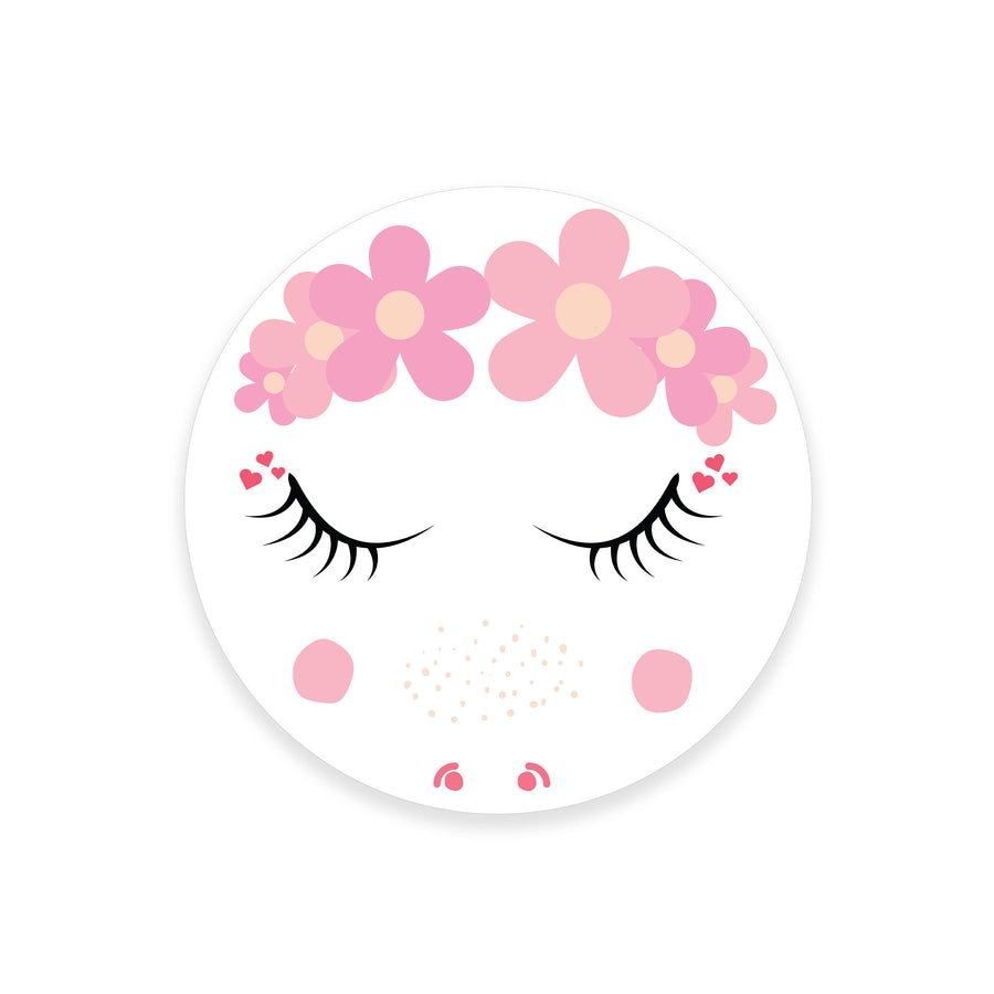 6" Waterproof Unicorn Face Accent