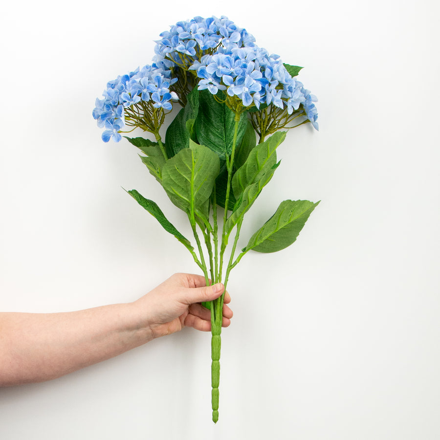23" Hydrangea Bush: Blue