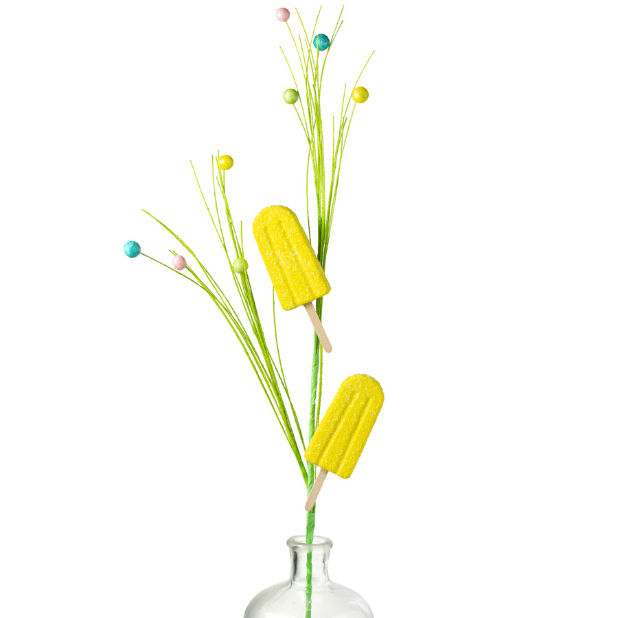 30" Popsicle Spray: Yellow