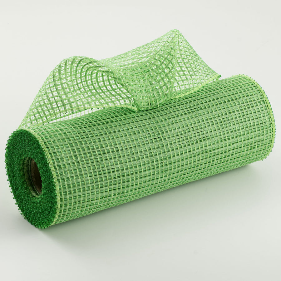 10" Wide Strip Mesh: Lime Green