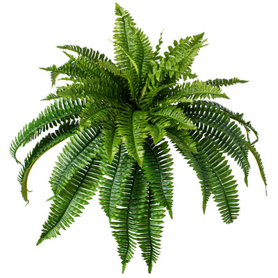 26" Artificial Boston Fern Bush