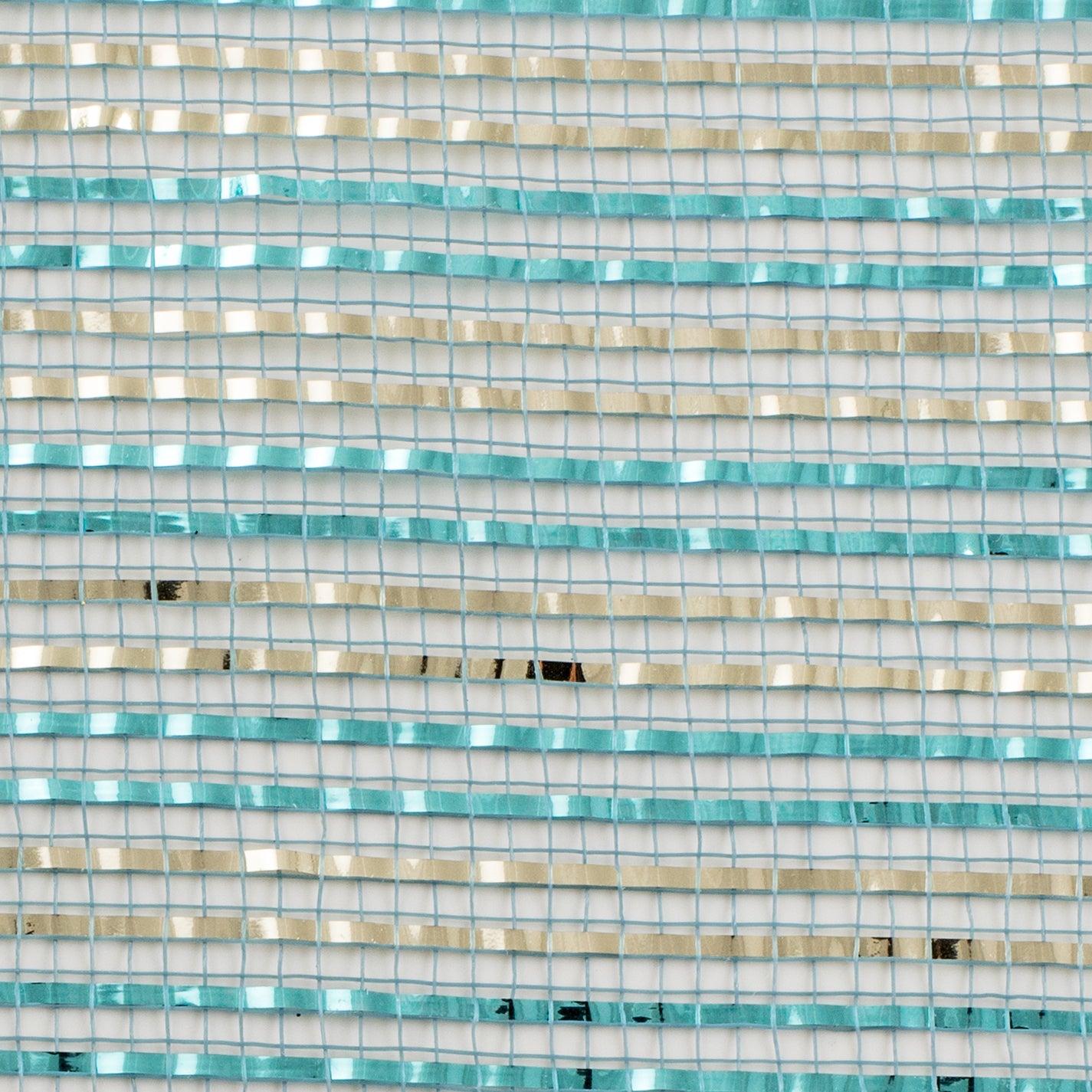 10" Wide Foil Mesh: Light Blue, Champagne & Smoke Blue